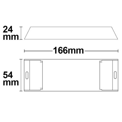 Sys-One Funk PWM-Dimmer, 4 Kanal, 12-36V 4x5A, 48V 4×2.5A