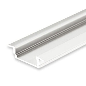 LED Einbauprofil DIVE12 FLAT Aluminium eloxiert, 300cm