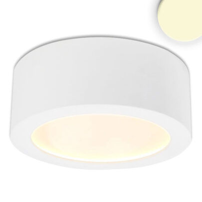 LED Aufbauleuchte LUNA 18W, weiß, rund, DN173, indirektes Licht, warmweiß, dimmbar