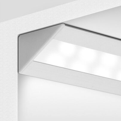 LED Eckprofil CORNER22 eloxiert L: 200cm