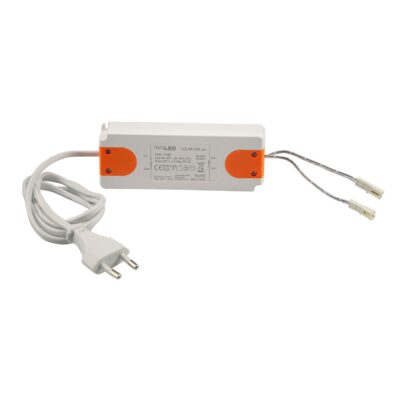 LED Trafo MiniAMP 24V/DC, 0-50W, 120cm Kabel mit Flachstecker, sekundär 2 female Buchsen