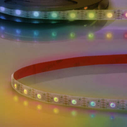 LED WS2815 Digital SPI Flexband, 12V DC, 8W, IP68, RGB, 5m Rolle, 60 LED/m