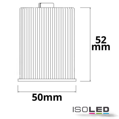 LED Spot weißdynamisch GU10 8W, 3-polig, 24V DC, silber, 60°, 2700-5700K, CRI80