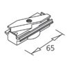 3-Phasen Adapter mechanisch, weiß