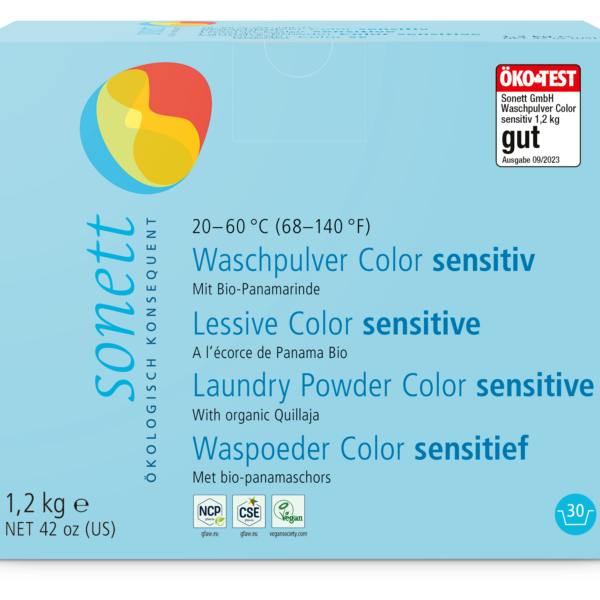 Waschpulver Color sensitiv 20-60°C – 1,2kg