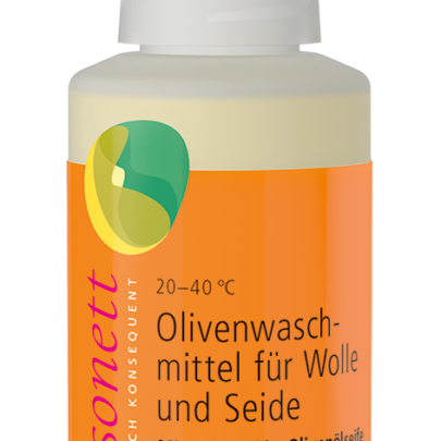 Olivenwaschmittel für Wolle und Seide 20-40°C – 120ml