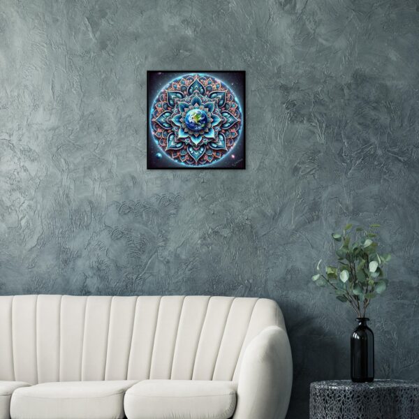 Mandala auf Leinwand