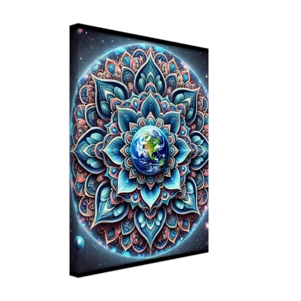 Mandala auf Leinwand