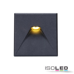 Cover Aluminium eckig 2 schwarz für Sys-Wall68