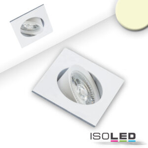 LED Einbauleuchte Slim68 weiß, eckig, 9W, warmweiß, dimmbar
