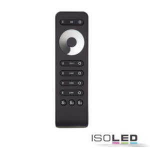 Fernbedienung mit 3 Szenenspeicher für 4 Zonen PWM Dimmer Art.Nr. 115484