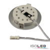 LED Möbeleinbaustrahler MiniAMP silber, 4W, 60°, 12V DC warmweiß 3000K, dimmbar