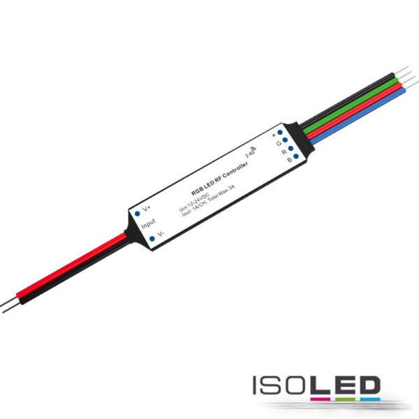 Sys-Pro RGB Funk Mesh PWM-Dimmer Mini, 3 Kanal, 12-24V DC 3x1A
