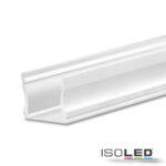 LED Aufbauprofil PURE12 S Aluminium weiß RAL9010, 300cm