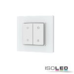Sys-Pro Single Color 1 Zone Aufputz-Tast-Fernbedienung mit 1 Szenenspeicher und Batterie