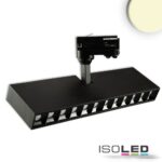 3-Phasen Raster-Schienen-Strahler, 35W, 45°, schwarz matt, 3000K