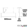 LED Hängeleuchte Linear Up&Down 600, 25W, prismatisch, linear- u. 90° verbindbar, weiß, warmweiß