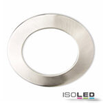 Cover Aluminium rund chrom matt für Sys-90