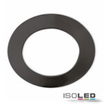 Cover Aluminium rund schwarz für Sys-90