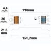 DALI-Universal-Dimmer für dimmbare 230V LED Leuchtmittel/Trafos, 10-300VA