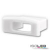 Endkappe EC36W weiß für Profil SURF12 BORDERLESS FLAT in Verbindung mit COVER3, mit Kabeldurchf.