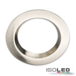 Cover Aluminium rund chrom matt rückversetzt für Sys-90
