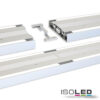 LED Hängeleuchte Raster Up&Down, 30W+30W, anreihbar, UGR<6, silber, 4000K, 1-10V dimmbar
