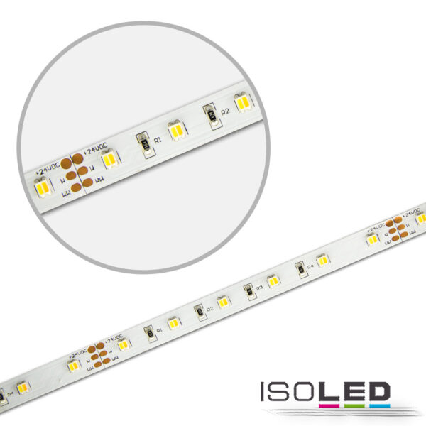LED SIL830/860 CCT Flexband, 24V DC, 5W ww + 5W kw, IP20, 5m Rolle, 120 LED/m
