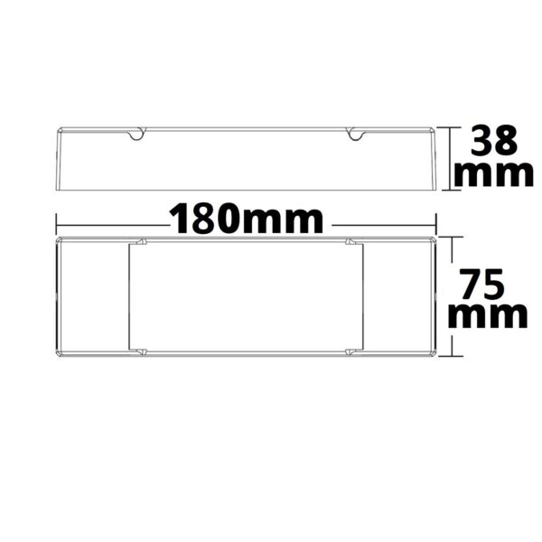 DALI DT81 Adresse Universal Push-Dim PWM-Dimmer IP67, 4 Kanal, 12-36V 4x5A, 48V 4x3A