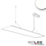 LED Office Hängeleuchte Up&Down, 20W+20W, 30x120cm, weiß, UGR<19, 4000K, DALI dimmbar