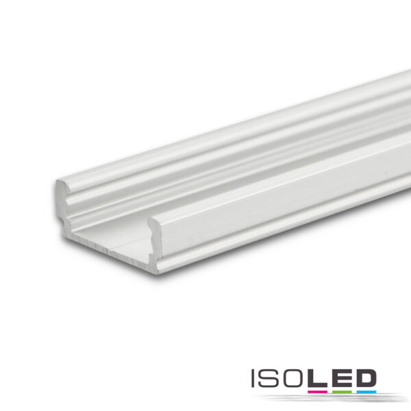 LED Aufbauprofil SURF12 FLAT Aluminium eloxiert, 300cm