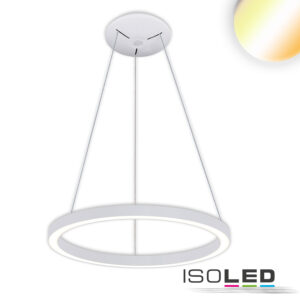 LED Hängeleuchte Circle 580 weiß, 48W, rund, ColorSwitch 3000|3500|4000K, dimmbar