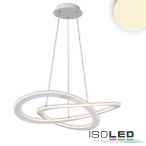 LED Hängeleuchte Design 600, weiß, 40W, rund, 3000K, dimmbar