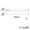 Track48 Linearleuchte 30cm schwarz, 10W, 120°, 48V DC, 3000K,CRI90, Line+