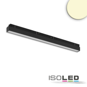 Track48 Linearleuchte 60cm schwarz, 20W, 120°, 48V DC, 3000K,CRI90, Line+, DALI dimmbar