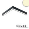 Track48 Eckleuchte horizontal schwarz, 20W, 120°, 48V DC, 3000K,CRI90, Line+