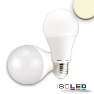 E27 LED Birne 15W A60, 240°, milky, warmweiß