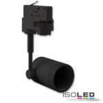 3-Phasen Schienen-Adapter für GU10-Spots, schwarz matt
