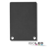 Endkappe EC48 Alu schwarz RAL 9005 für SURF/DIVE24 mit COVER11, 2 STK, inkl. Schrauben