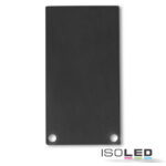 Endkappe EC49 Alu schwarz RAL 9005 für SURF/DIVE24 mit COVER12, 2 STK, inkl. Schrauben
