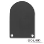 Endkappe EC50 Alu schwarz RAL 9005 für SURF/DIVE24 in Verbindung mit COVER13