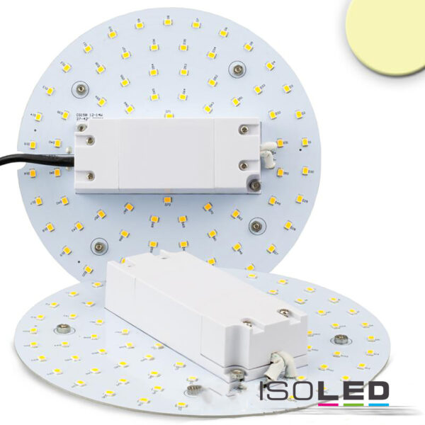 LED Umrüstplatine 160mm, 12W, mit Magnet, warmweiß