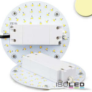 LED Umrüstplatine 130mm, 9W, mit Magnet, warmweiß