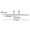 LED Trockenbau T-Profil 14, 200cm